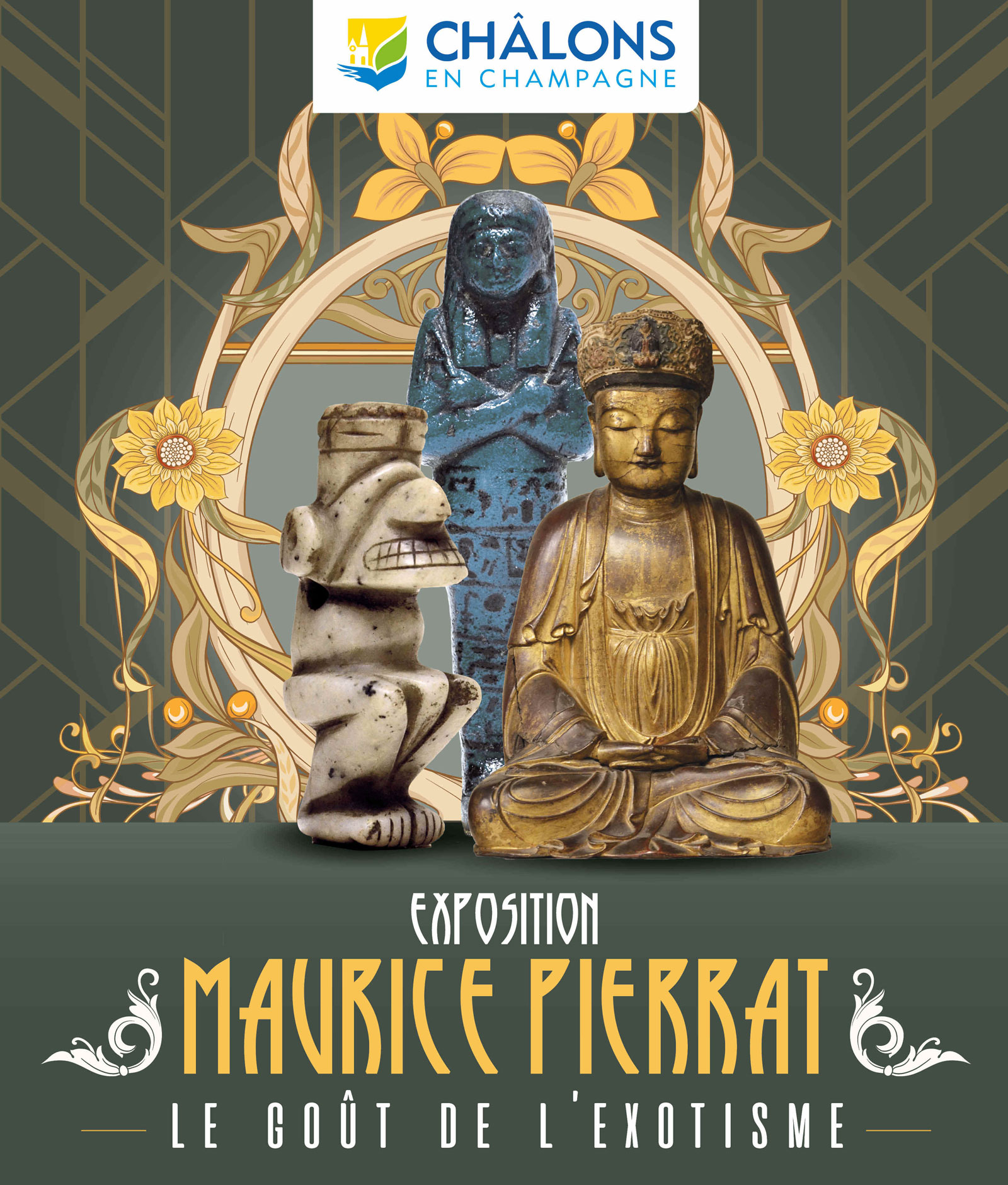 Maurice Pierrat, Exposition Le goût de l'exotisme aux musées de Châlons-en-Champagne
